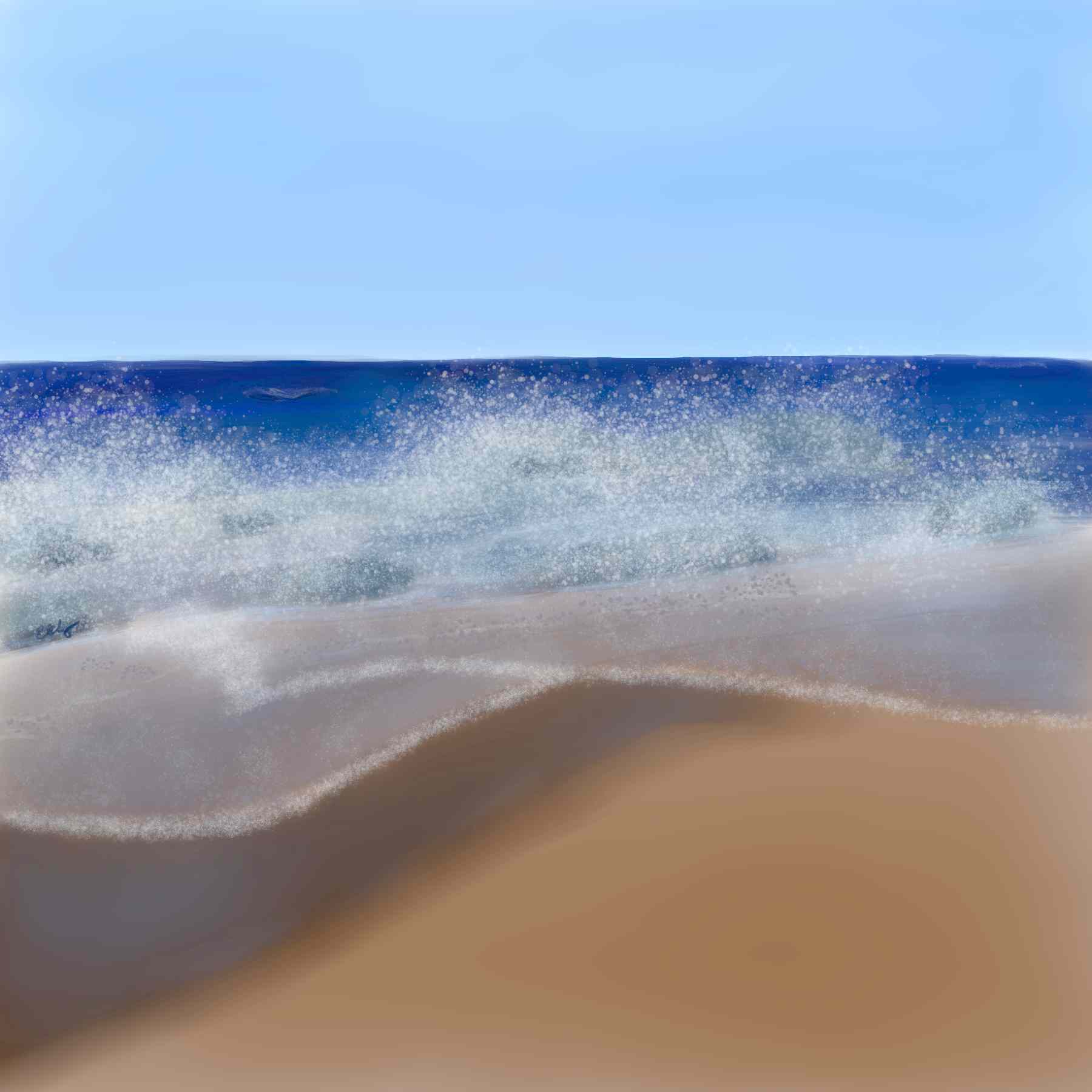 artwork titled 'Waves of Love'